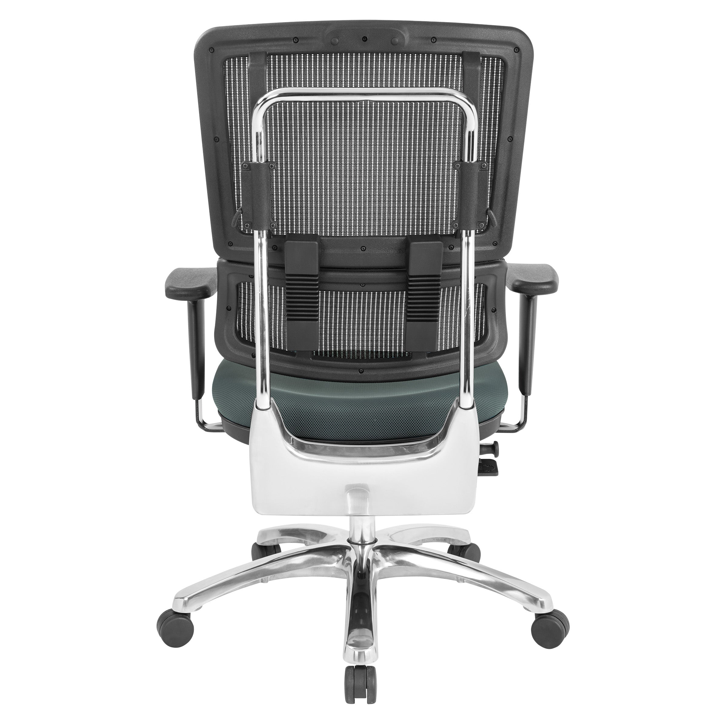 Vertical Black Mesh Back Chair